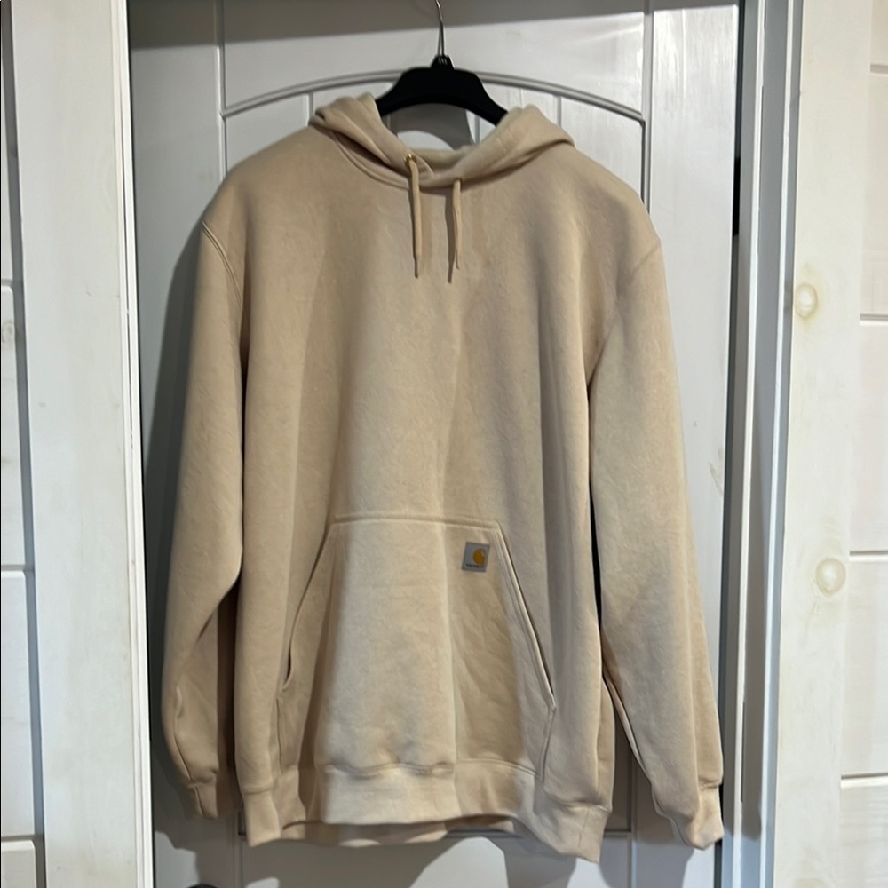 Carhartt Cream Sweatshirt Hoodie Casual